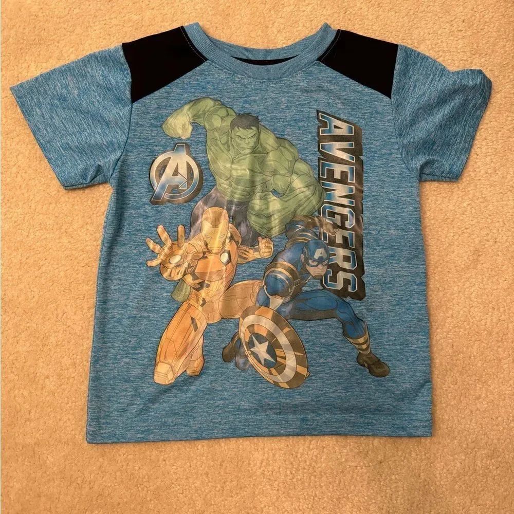 Boys Avengers Shirt 4T